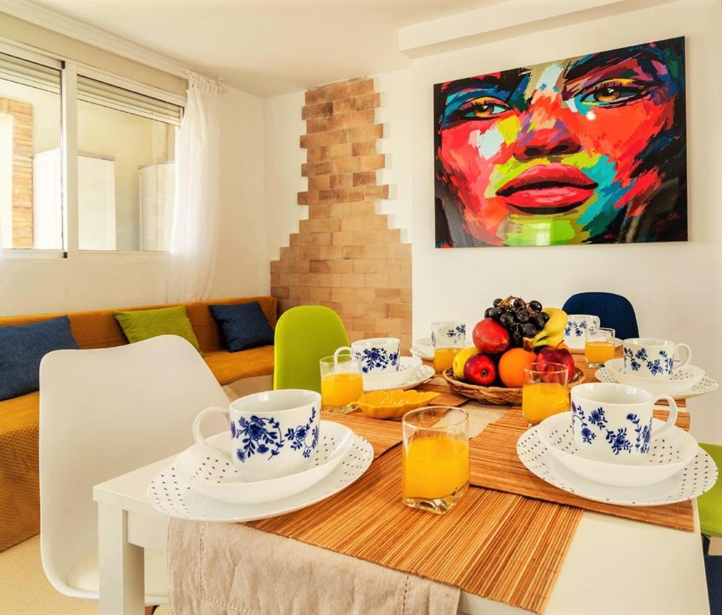 Penthouse Duplex In A 4 Floors Spanish House -8 Min To Center By Metro 발렌시아 외부 사진