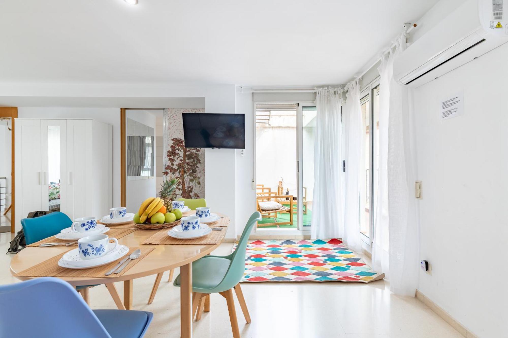 Penthouse Duplex In A 4 Floors Spanish House -8 Min To Center By Metro 발렌시아 외부 사진