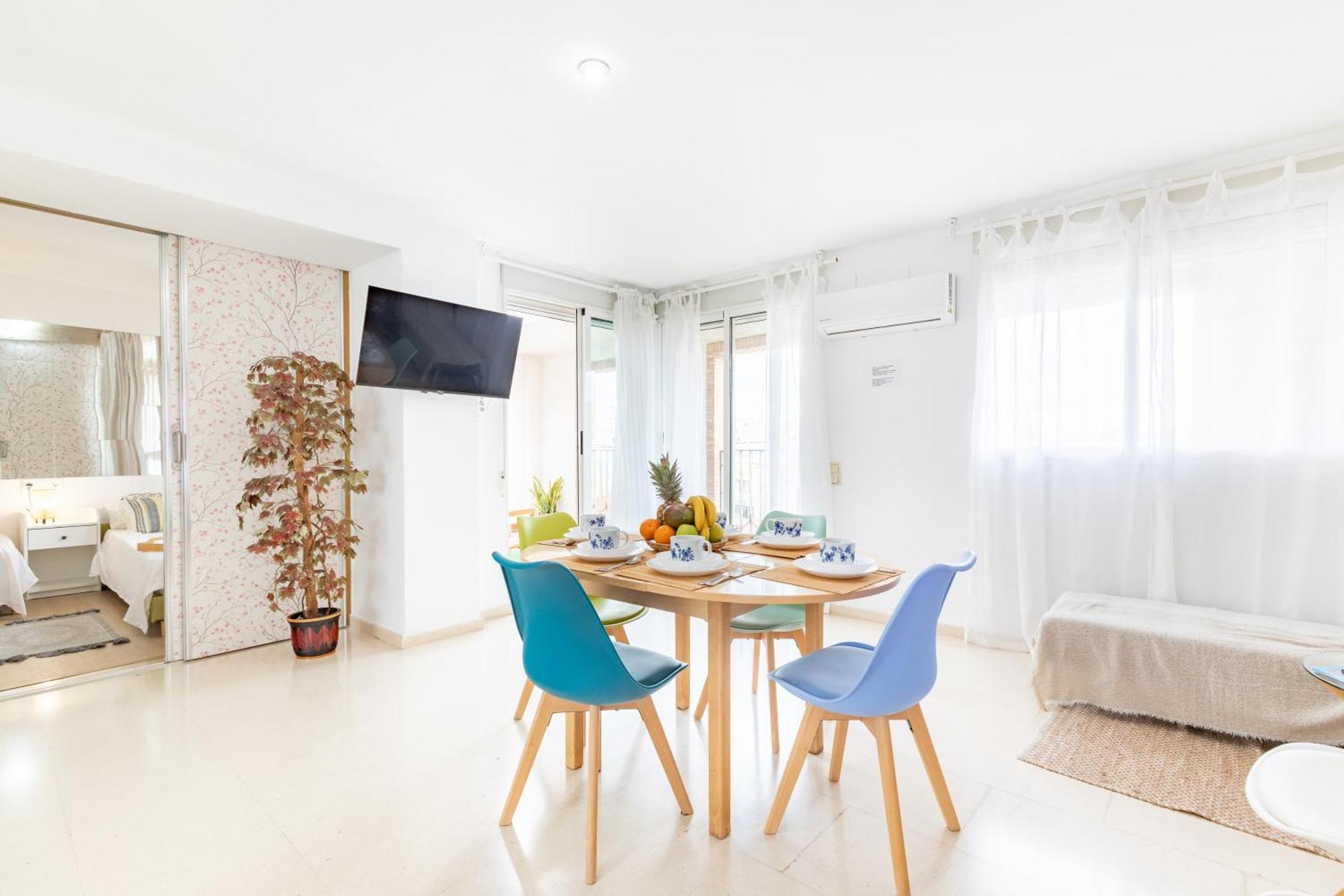 Penthouse Duplex In A 4 Floors Spanish House -8 Min To Center By Metro 발렌시아 외부 사진