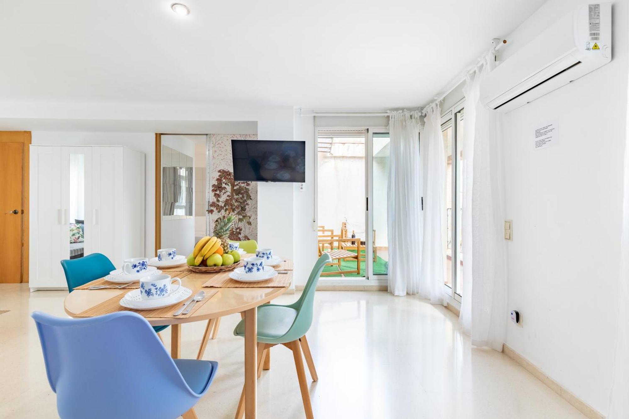 Penthouse Duplex In A 4 Floors Spanish House -8 Min To Center By Metro 발렌시아 외부 사진